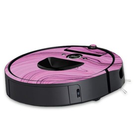 MightySkins Skin Compatible with iRobot Roomba i7 Robot Vacuum - Pink Thai Marble | Protective, Durable, and Unique Vinyl Decal wrap Cover | Easy to Apply, Remove, and Change Styles | Made in The USA