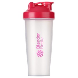 Blender Bottle Classic Shaker cup/Diet Shaker/Protein Shaker with Blenderball / 820ml - clear pink