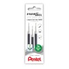 Pentel EnerGel 0.7mm Refill Wallet of 3 - Green