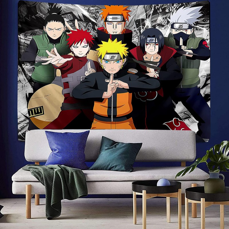 FENDROM Anime Tapestry Japanese Wall Hanging Anime Room Decor Cartoon