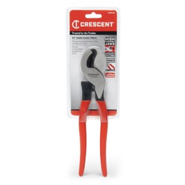 Crescent Cable Cutter, Dipped Handle Pliers - Premium Cutting Pliers with Sheer-Cut Blades & Ergonomic Grip - Professional-Grade Hand Tool - 10" - 10CBLDG