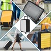 Yotako Upgraded Zippered Transparent PVC Suitcase Cover, No Disassembly Required