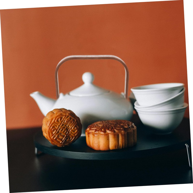 SHOWERORO 2pcs Retro Wooden Teapot Handle Replacement Ergonomic Kettle Grip
