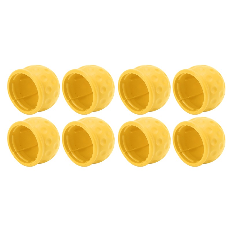 8Pcs Truck Tow Ball Cover 50mm Strong Protection Soft Rugged