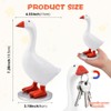 Desk Goose 7 inch - Desktop Goose Statue w/Base -