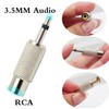 zdyCGTime Two Pin 3.5 mm 1/8 Inch Mono Male to