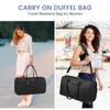 Weekender Travel Duffle Bag for Women: Overnight Bags with Shoe