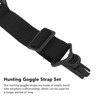 2Pcs Hunting Goggle Strap Stretchable Comfortable Hunting Goggle Elastic Band