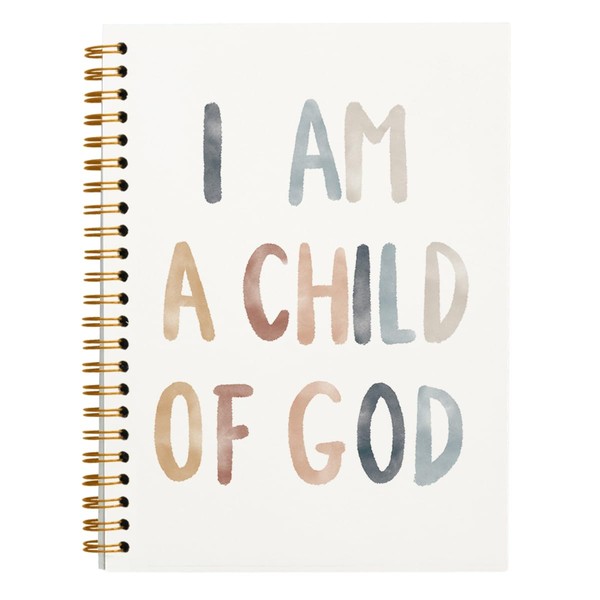 PLKMN Boho Christian Notebook Journal, Prayer Journal, I am a