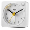Braun Classic Analogue Travel Alarm Clock with Snooze Function and