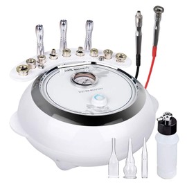 3 in 1 Diamond Microdermabrasion Machine, Facial Skin Care Salon Equipment w/Vacuum & Spray (Strong Suction Power: 65-68cmhg)