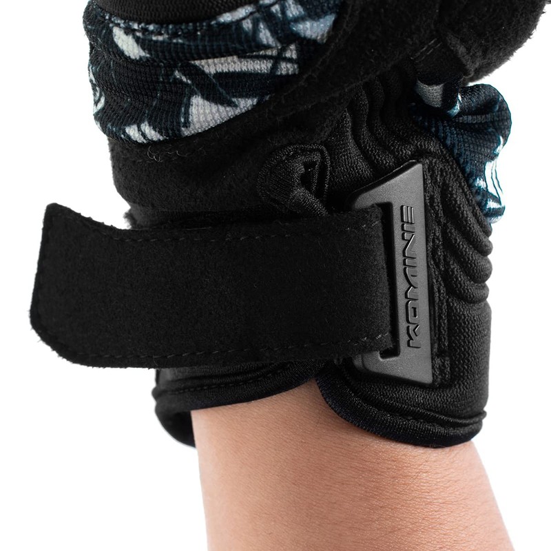 Komine GK-2203 Motorcycle Protective Mesh Gloves Neo Black Camo L