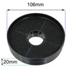SPARES2GO Carbon Filter Compatible with Lamona HJA2480 HJA2908 LAM2401 Cooker