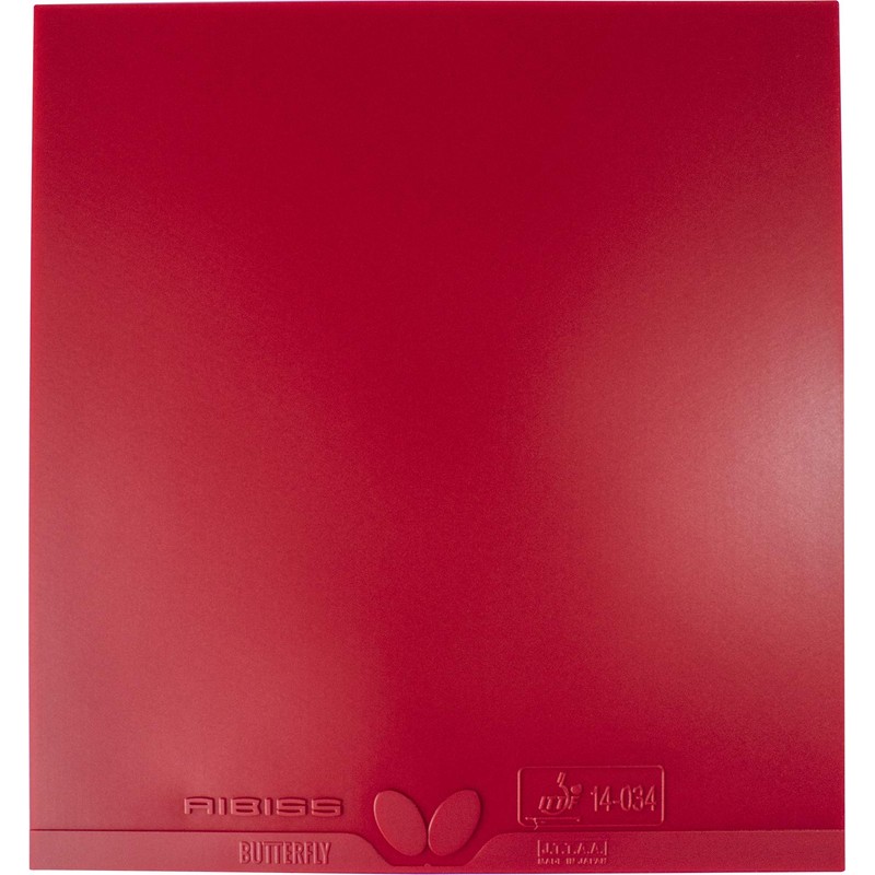 Butterfly 06080 Table Tennis Rubber Ibis Red Tokatsu