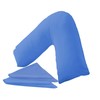 NURBAY V shaped pillowcase cover -100% Polycotton Back & Neck