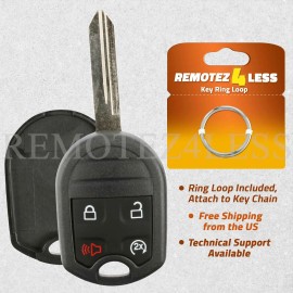 Remotez4less Shell Case For 2011 2012 2013 2014 Lincoln Mark LT Keyless Entry Remote Key Fob