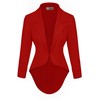Hybrid & Company Womens Casual Work High Low Blazer Jacket