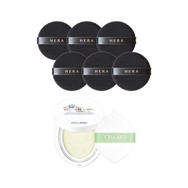 Dalba Hera Black Cushion Puff 6 Sheets + Cellaboo Sun Cushion Season 2 23g / 헤라 블랙쿠션 퍼프 6매 + 셀라보 선쿠션 시즌2 23g