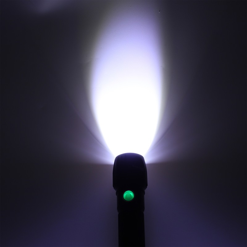 Flash Light P01 Portable Waterproof Black Handheld Flashlights with Data