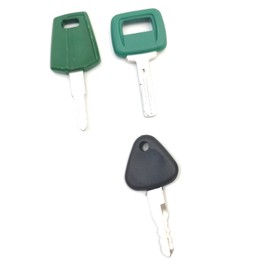 Zuide 3pcs Ignition Keys Master Set Excavator Key Heavy Equipment Key Set/Construction 11039228 14529178 11444208 for Volvo Key Heavy Equipment Excavator Loader Truck