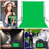 Green Screen Photo Background 1.5 x 2 m, Bonvvie Wrinkle