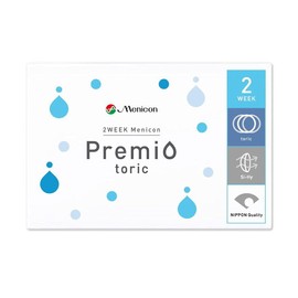 2WEEKメニコン プレミオ トーリック 【BC】8.6【PWR】-4.75【乱視度数】-0.75【乱視軸】180 6枚入