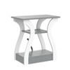 FROMJBEST FROMJBEST End Tables Living Room, End Table with Charging