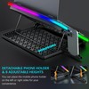 Laptop Cooling Pad RGB Gaming Notebook Cooler for Desk and