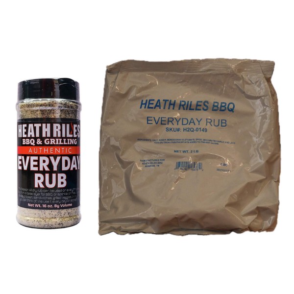 Heath Riles BBQ Everyday Rub Combo with Refill Bag (1