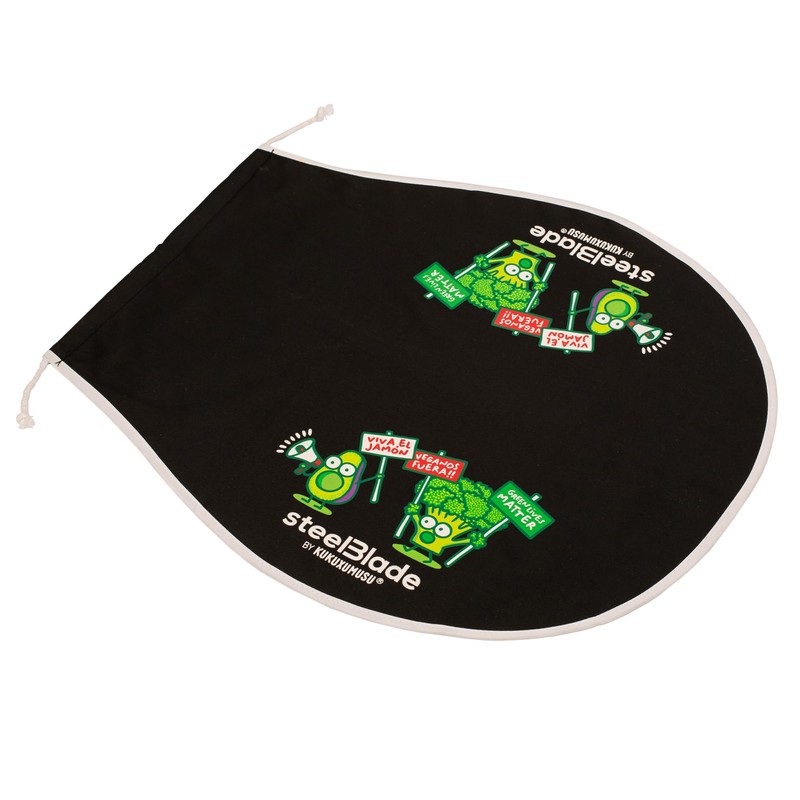 Steelblade T-404 Kukuxumusu Ham Cover Black 50% Cotton Cover 55cm