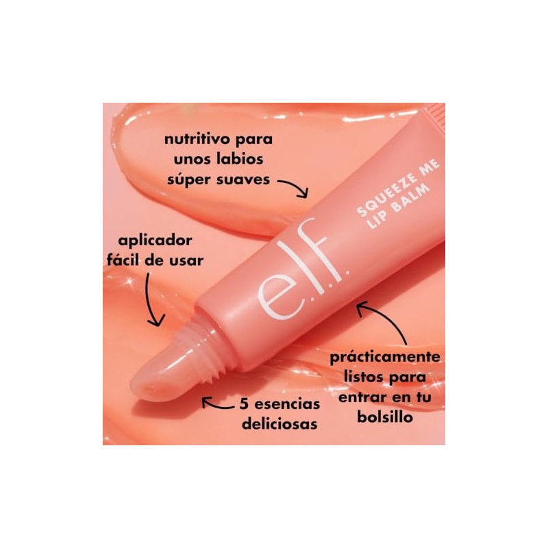 e.l.f. Cosmetics Squeeze Me Bálsamo Labial Hidratante Grape Uva
