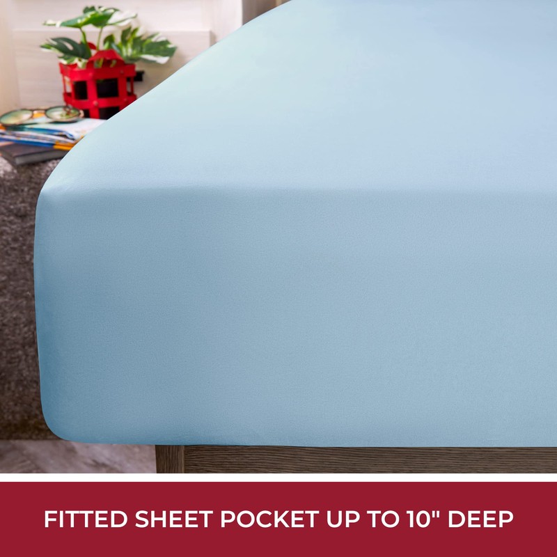 Mellanni RV Short Queen Sheets - 4 PC Iconic Collection