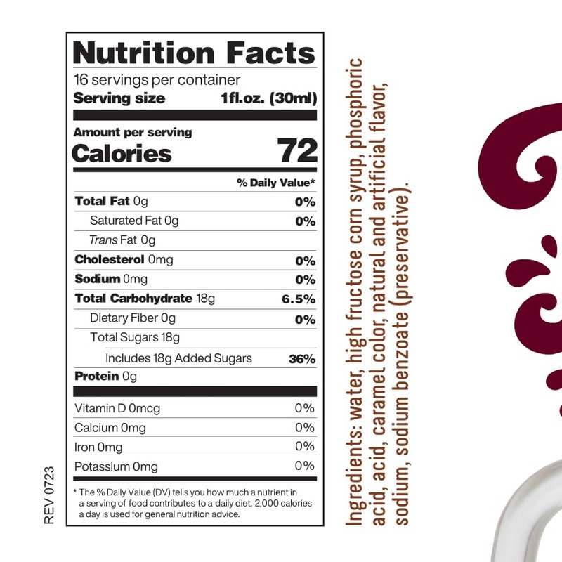 Time For Treats Flavored Syrup 16.9 Fluid Ounce Bottle for