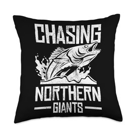 Angler, Fischer, Angel Fish Fish Outifts And Gifts Angel, Angler Fisherman Outfit Bass Fishing Throw Pillow, 18x18, Multicolor