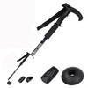 3-stage cane length adjustable cane non-slip rubber hiking stick foldable hiking stick