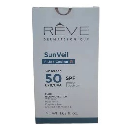 Rêve Dermatologique Sunveil Fluide Couleur 50 Fps+ 50 Ml