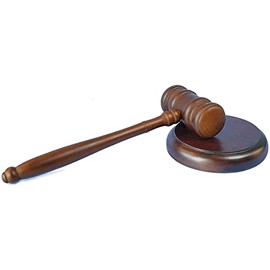 DuDuZui Premium Wooden Gavel with Sound Block Perfect for Judge, Lawyer, Auction Court, Company, Student