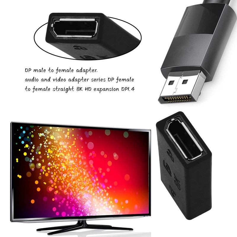 eMagTech 2PCS Displayport Coupler DP Female to DP Female Coupler