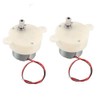 uxcell 2PCS DC 6V 5RPM High Torque Rotary Speed Dual