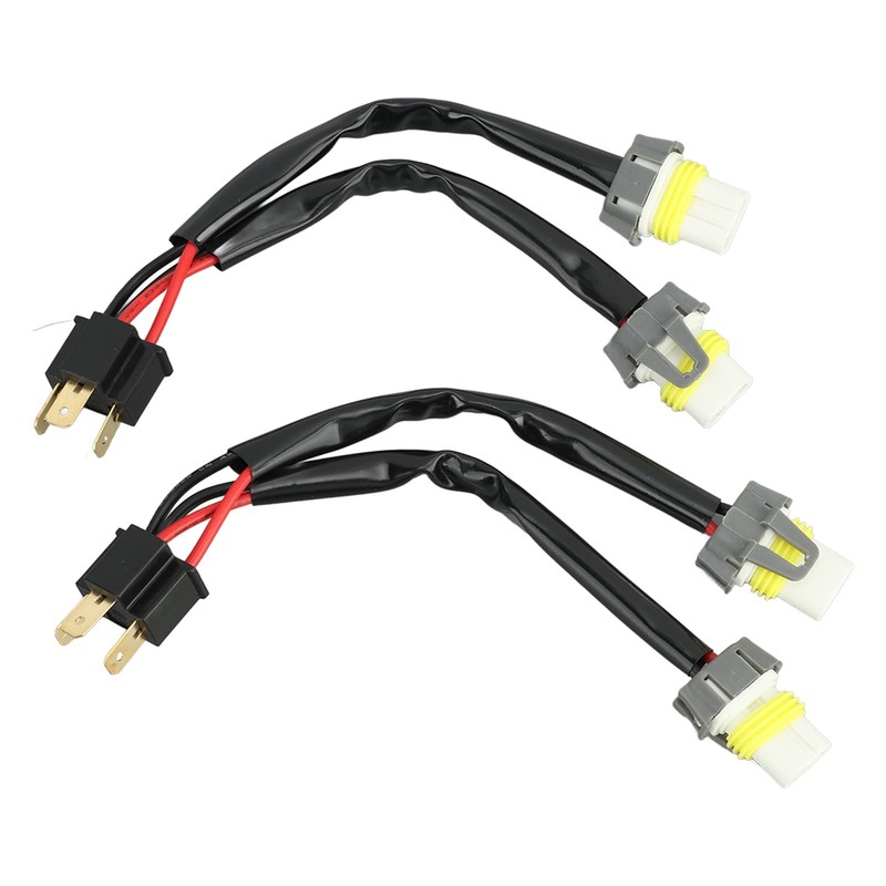 aqxreight Headlight Splitter Wire Male H4 9003 to 9005 9006