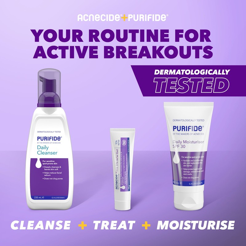 Purifide by Acnecide SPF 30 Daily Face Moisturiser for Acne
