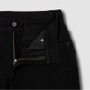 JAJU [JAJU/자주] 여 기모 스트레이트 데님 팬츠_블랙 [JAJU] Women's Fleece-Lined