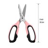Beaditive Multi-Purpose 8" Kitchen Shears - Detachable, Serrated Blades, Japanese