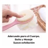J & S Home Cepillo Corporal De Baño Ducha Exfoliante