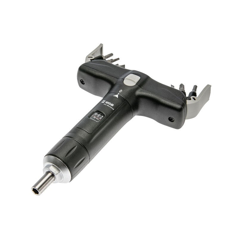 WGB Das Werkzeug Torque Screwdriver with 12 Bits in T-Handle