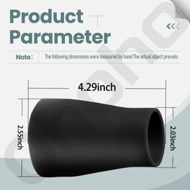 Table Saw Vacuum Adapter 2 1/2" Outlet Dust Collection Adapter for DeWalt 4 gallon vacuum DWE7491 DWE7491RS Table Saws & Shop Vac (DXV10P)