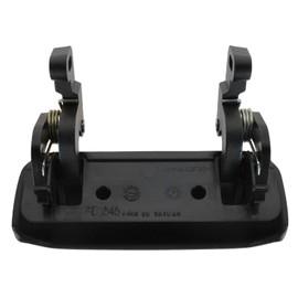 TRQ Metal Door Handle Exterior Outside Black LH or RH Compatible with Ford Mazda