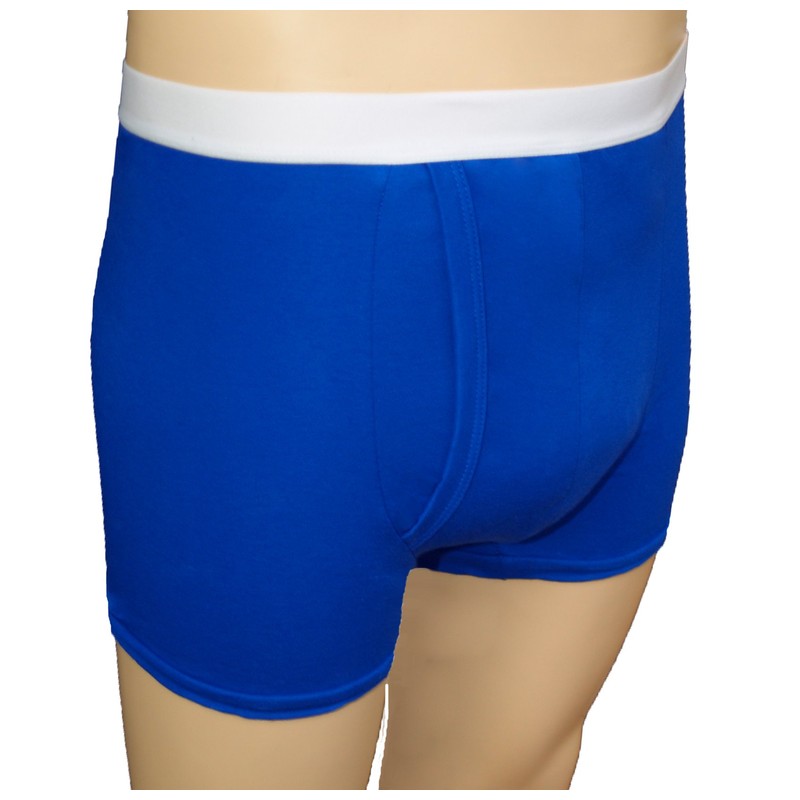 P&S Healthcare X-Large Royal Blue Mens Incontinence Trunk