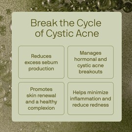 Nutriissa ACNEtane – Cystic & Hormonal Acne Supplement – Vitamin B5 2000mg + L-Carnitine – Acne Support for Men, Women & Teens – Oil Control & Clear Skin – Vegan Capsules – 120 Count