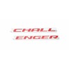 Reflective Concepts Challenger Grille Emblem Overlay Decal - 2015-2023 Challenger